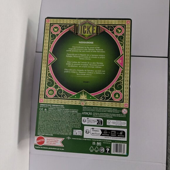 Collectible Mattel Wicked Movie Nessarose Fashion Doll - URL Misprint Error - Picture 7 of 16